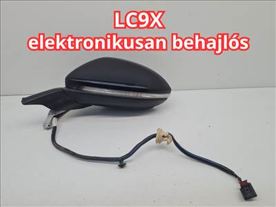 Volkswagen Golf VII bal visszapillantó tükör (elektromosan behajlós) LC9X (29008)