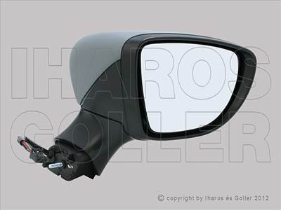 Renault Clio 2016-2019 - VTK jobb. el. áll., domb., fűth., hőm.,vill. fény.