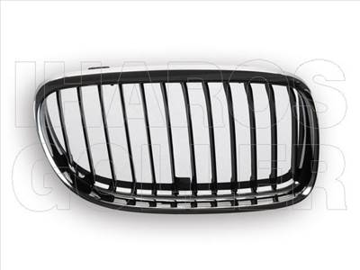 BMW 3 2008-2011 E90/E91 - Hűtődíszrács jobb króm-fekete