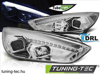 Ford Focus Mk3 FORD FOCUS MK3 15- CHROME DRL LED Tuning-Tec Fénys