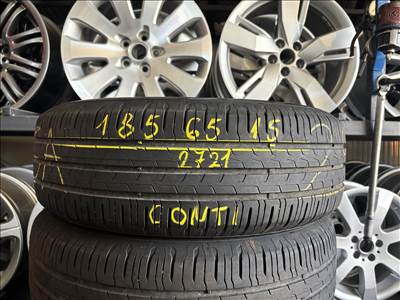 185/65 r15 Continental 2021 nyárigumi 4db eladó 185/65r15 garnitúra
