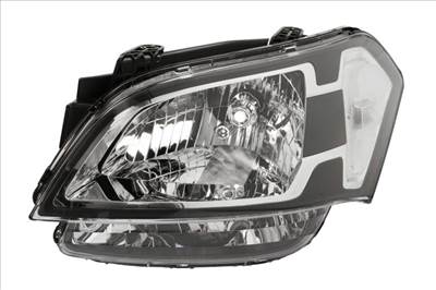 Kia Soul 2009-2011 utángyártott új bal első fényszóró H4  (motoros) TYC 921012k020