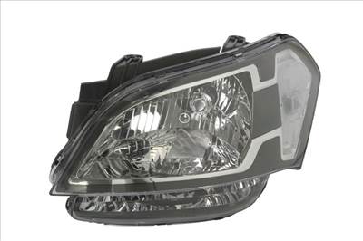 Kia Soul 2009-2011 utángyártott új bal első fényszóró H4  (motoros) DEPO 1429238