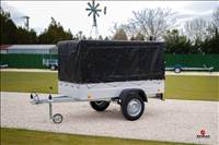 Eladó SEBAL 2010 ponyvás utánfutó januári akcióban 54.900,- Ft kedvezménnyel