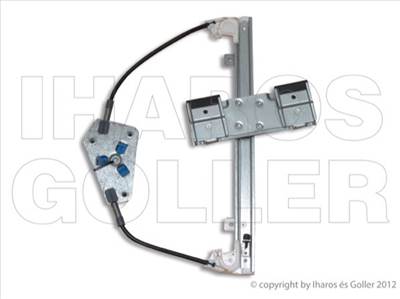 Ford Fiesta 2008-2013 - Ablakemelő motor nélkül bal hátsó (5 ajtós) VALEO