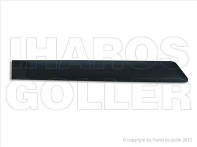 Ford Fiesta 2005-2008 - Hátsó ajtó díszléc jobb, fekete