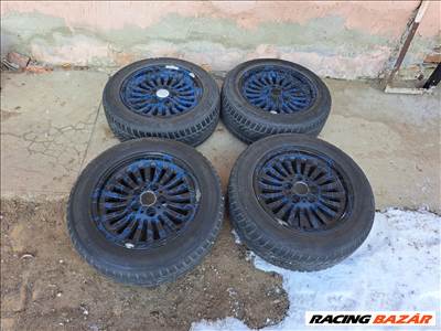 4db 5x120 16" BMW E-39 Gyári Alufelni Téli Gumival  Eladó! Egyedi festéssel