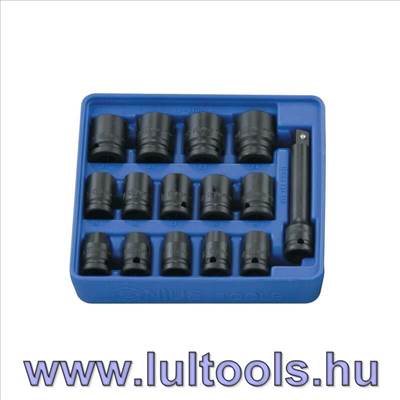 Tálcás légkulcsfej készlet 10-24mm 1/2″ 15 részes