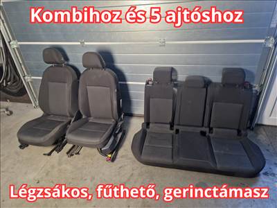 Volkswagen Golf VII ülés szett (fűthető, légzsákos, gerinctámaszos) (28873)