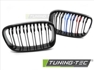 BMW F20/F21 (11-14) FÉNYES FEKETE TRI-COLOUR Tuning-Tec Hűtőrács