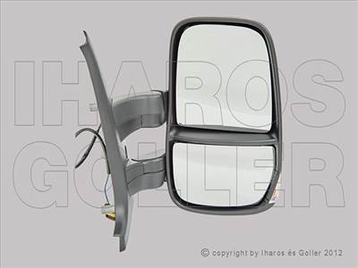 Iveco New Daily 2006-2011 - VTK jobb domb. man.áll. vill. rövid kar