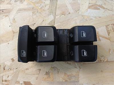 Audi A4 B8 (2008-2015) Bal Első Ajtó Ablakemelő Kapcsoló 