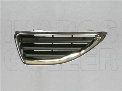 Renault Megane 1999-2002 - Hűtődíszrács bal, krómkerettel