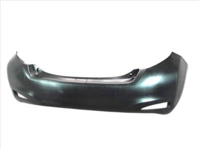 Toyota Yaris III. 2011.10.15-2014.06.30 utángyártott új hátsó lökhárító, nem alapozott, szenzor hely jelöléssel 521590d993