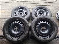  16" használt lemezfelni, rajta 205/55 használt Bridgestone téli gumi gumi 