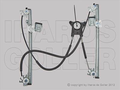Seat Ibiza 2012-2015 - Ablakemelő motor nélkül, bal első (3 ajtós)