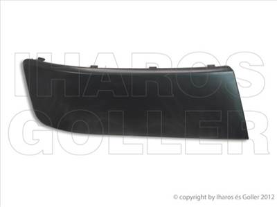 VW T5 2009-2014 Caravelle/Multivan - Első lökhárító díszléc jobb, alapozott