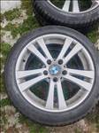  5x120 lyukosztású 17" újszerű alufelni, rajta 225/45 újszerű Continental téli gumi gumi 