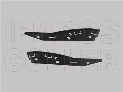 Citroen C2 2008-2010 - Első lökhárító tartó bal-jobb (szett)