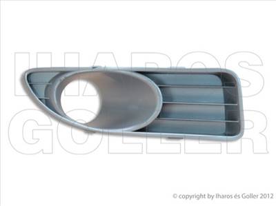 Fiat Linea 2007-2012 - Rács a lökhárítóba, jobb szürke (ködlámpás)