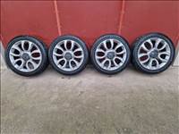 Fiat 500 5x98 17" alufelnik nyári gumikkal olcsón