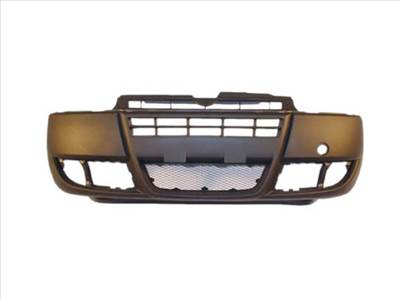 Fiat Doblo 2005-2009 - Első lökhárító fekete, alsó ráccsal