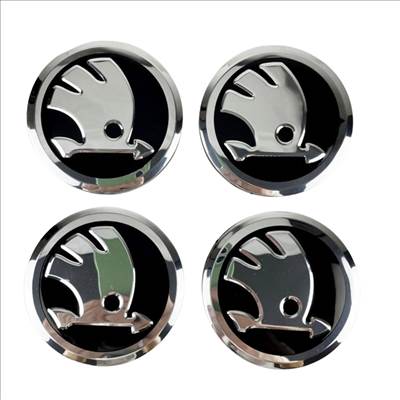 Skoda -hoz alufelni közép, kupak 5JA601151A