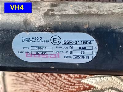 Opel Meriva A, Opel Astra G, Opel Astra H, Opel Zafira B, Opel Corsa C vonóhorog 