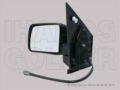 Ford Transit Connect-Tourneo 2009-2013 - Külső tükör bal, bowd. állíth., aszf. (szgk.)