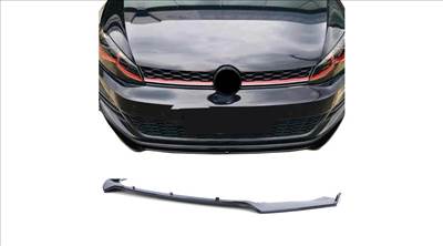 VW Volkswagen Golf VII Limousine 2012-2021 lakkozott fekete ABS műanyag koptató lippe