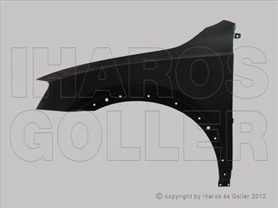 Audi Q3 2014-2018 - Első sárvédő bal, nem oldalvillogós