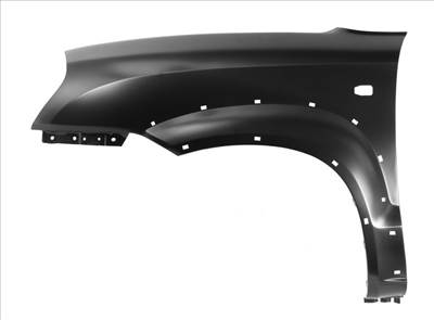 Hyundai Tucson 2004-2009 utángyártott új bal első sárvédő, díszléc patent helyes 663112e130