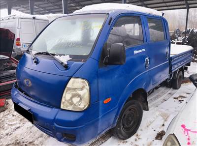 2005 KIA K2500 duplafülkés-platós 2.5 diesel, mechanikus  manuális - balkormányos jármű bontása! 