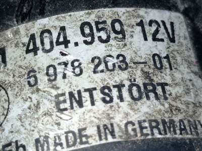 BMW M3 E90, E91, E92, E93 Első Ablaktörlő Motor *122228* 404959