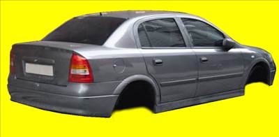 Opel Astra G ajtó bal hátsó sedan , 4 ajtóshoz , lépcsőshátú z163szurke z163astra