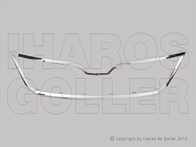 Skoda Rapid 2012-2017 - Hűtőrács króm keret