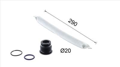 MAHLE AD 93 000P - klíma szárítószűrő AUDI SEAT SKODA VW