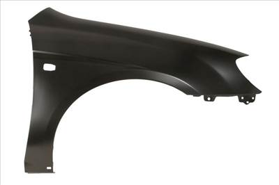 Kia Cerato 2004.02.15-2009.12.10 utángyártott új jobb első sárvédő, díszléc lyukkal 663212f040