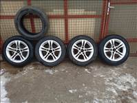  BMW gyári alufelni 5x120, rajta 205/55 R16 használt Bridgestone téli gumi