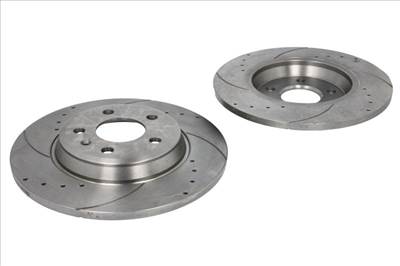 Speedmax Audi A6 (Typ: 4G), 2010.11-2018.09-ig, 300x12mm-es, 1pár hátsó féktárcsa