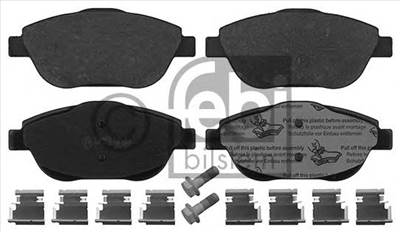 FEBI BILSTEIN 16888 - fékbetét CITROËN DS OPEL PEUGEOT PEUGEOT (DF-PSA) VAUXHALL