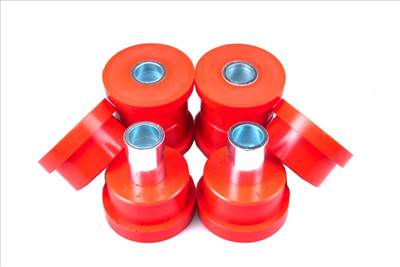 MPBS Bmw E60, E61, kivéve xDrive és M5, 2003-2010-ig, 4 darab hátsó bölcső tartó poliuretán szilent