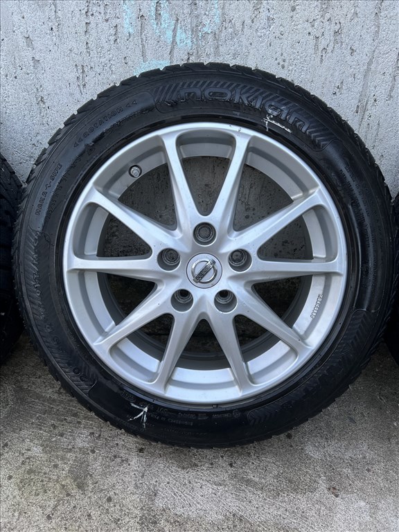 Nissan gyári alufelni 16" 5x114,3mm, TMPS szenzorokkal, ajándék négyévszakos gumikkal 5. kép