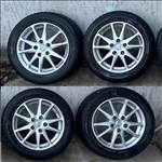 Nissan gyári alufelni 16" 5x114,3mm, TMPS szenzorokkal, négyévszakos gumikkal