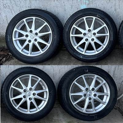 Nissan gyári alufelni 16" 5x114,3mm, TMPS szenzorokkal, ajándék négyévszakos gumikkal