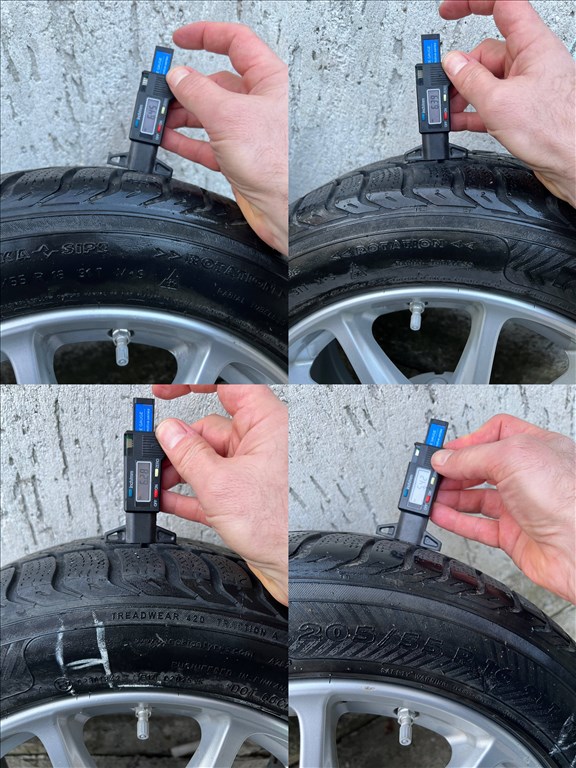 Nissan gyári alufelni 16" 5x114,3mm, TMPS szenzorokkal, ajándék négyévszakos gumikkal 10. kép
