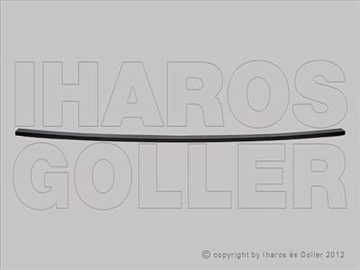 Fiat Bravo 2007-2014 - Első lökhárító alatti spoiler, fekete