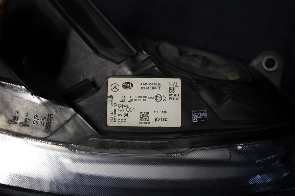 Mercedes Vito (3rd gen) W447 MB Vito B.E. Fényszóró. 2. kép