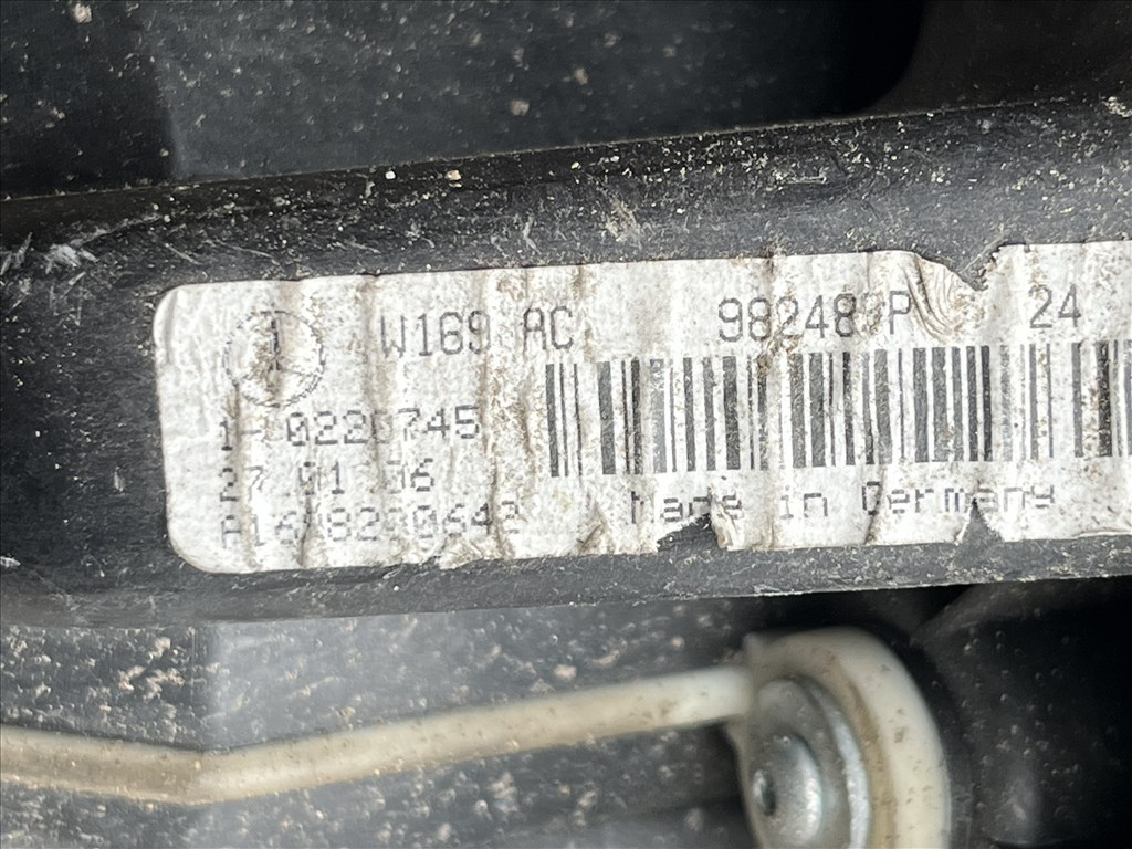 Mercedes B 200 W245 fűtőmotor  a1698200642 9. kép