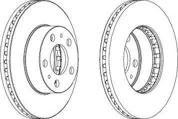 FERODO DDF1631 - féktárcsa ALFA ROMEO HYUNDAI KIA VOLVO